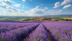 法國南法薰衣草田