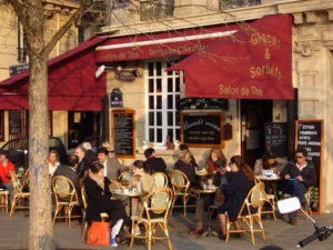 聖路易島上的咖啡店