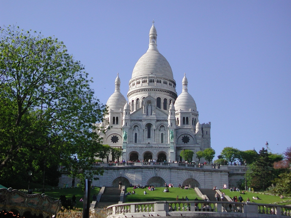 聖心堂 Sacré-Cœur Basilica 為巴黎最高的白色寶石