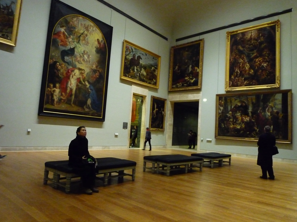 暫時放下手機，好好的看畫作的細節