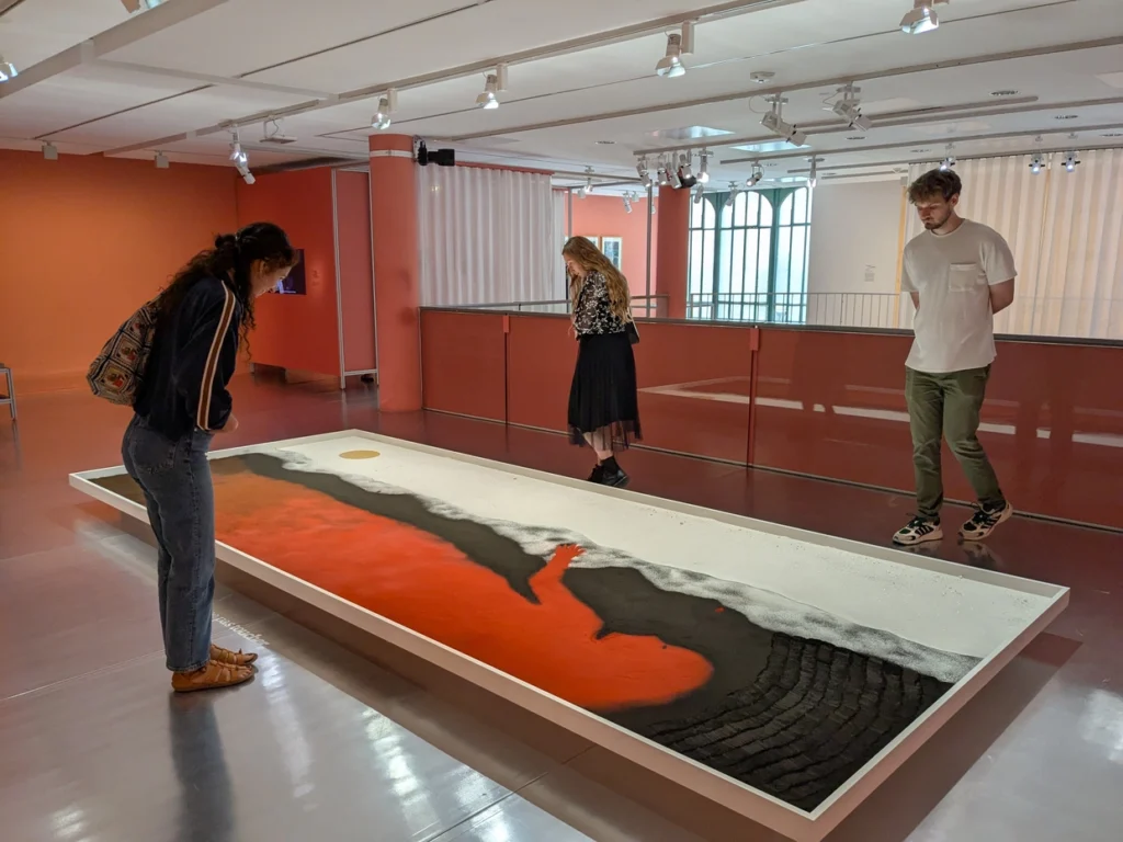 法國藝術家 Alice Gauthier 的沙畫作品