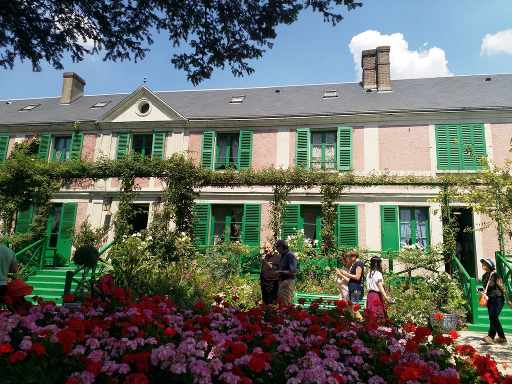 吉維尼莫內花園的莫內故居