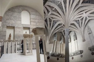 克呂尼博物館十五世紀的圓拱天花板