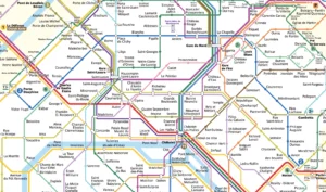 小巴黎地鐵部分範圍