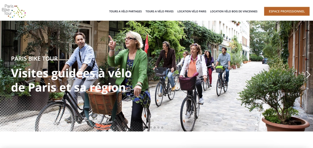parisBikeTour-site paris Bike Tour 官網
