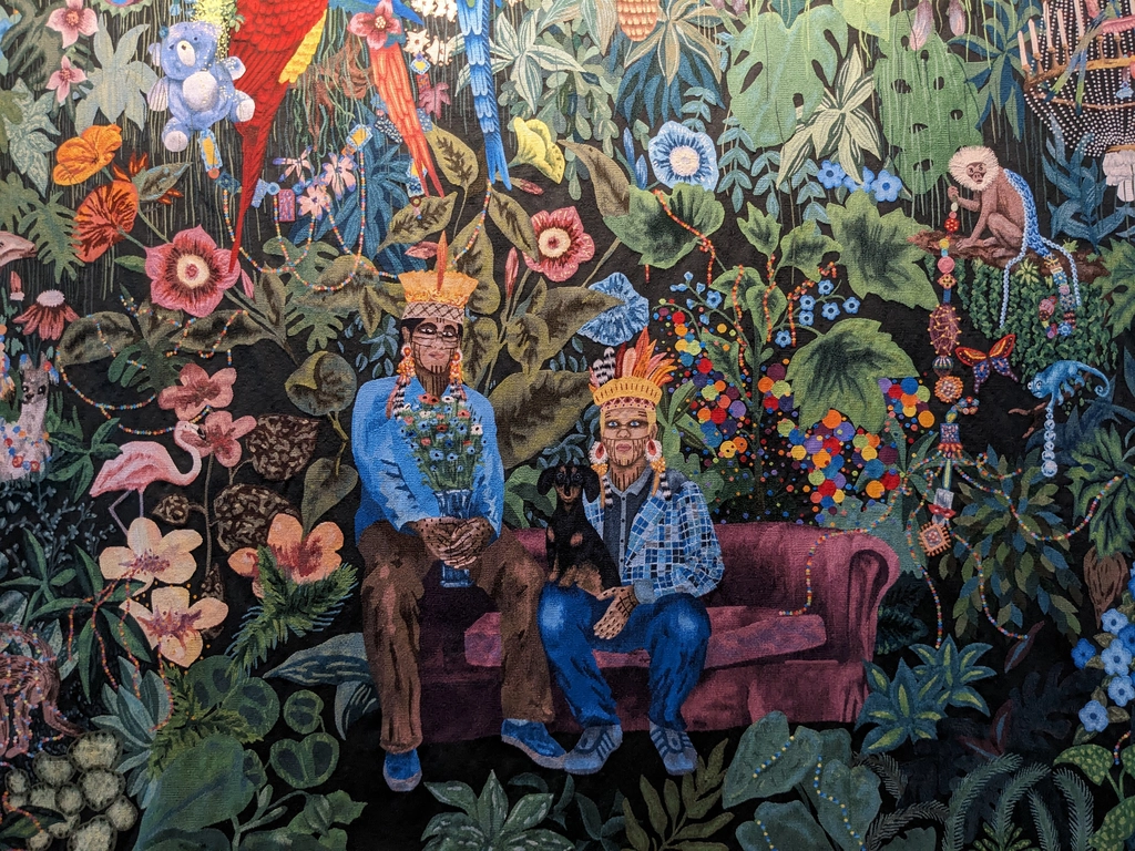 國際掛毯城的作品展示