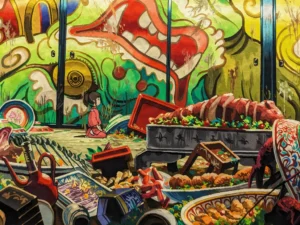 國際掛毯城的作品展示