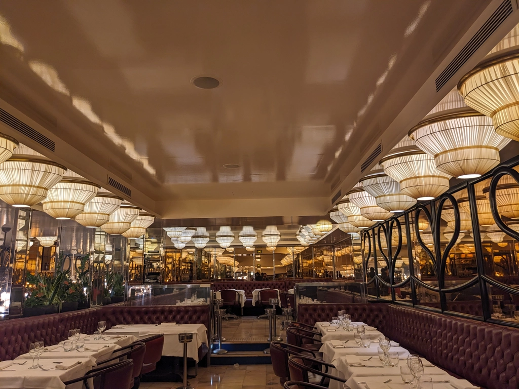 Brasserie l'Européen 的用餐空間