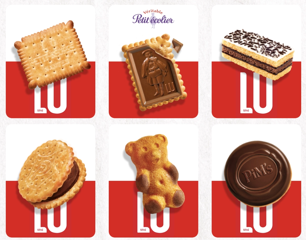 百年餅乾品牌 LU