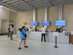 畢卡索美術館展廳售票處