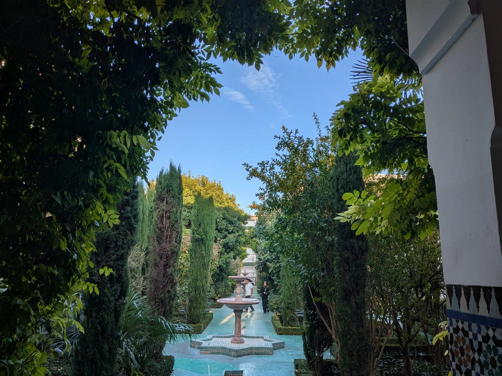 清真寺內部庭院