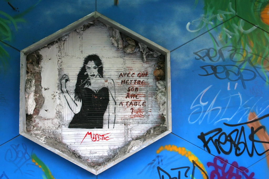 巴黎街頭塗鴉