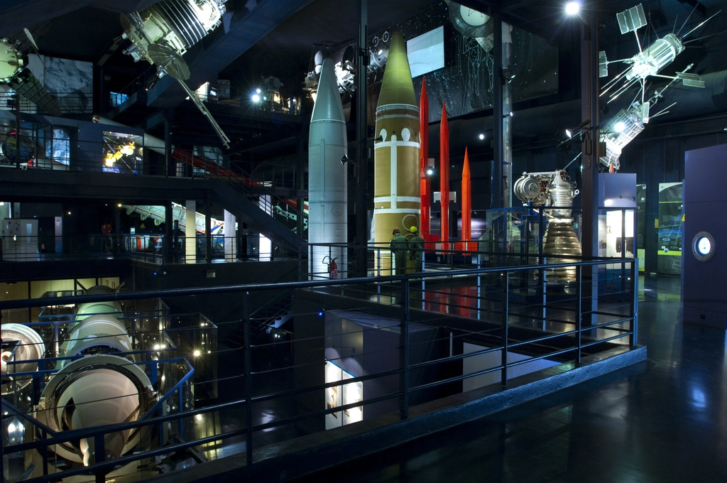 巴黎航空博物館與航太相關的展示廳