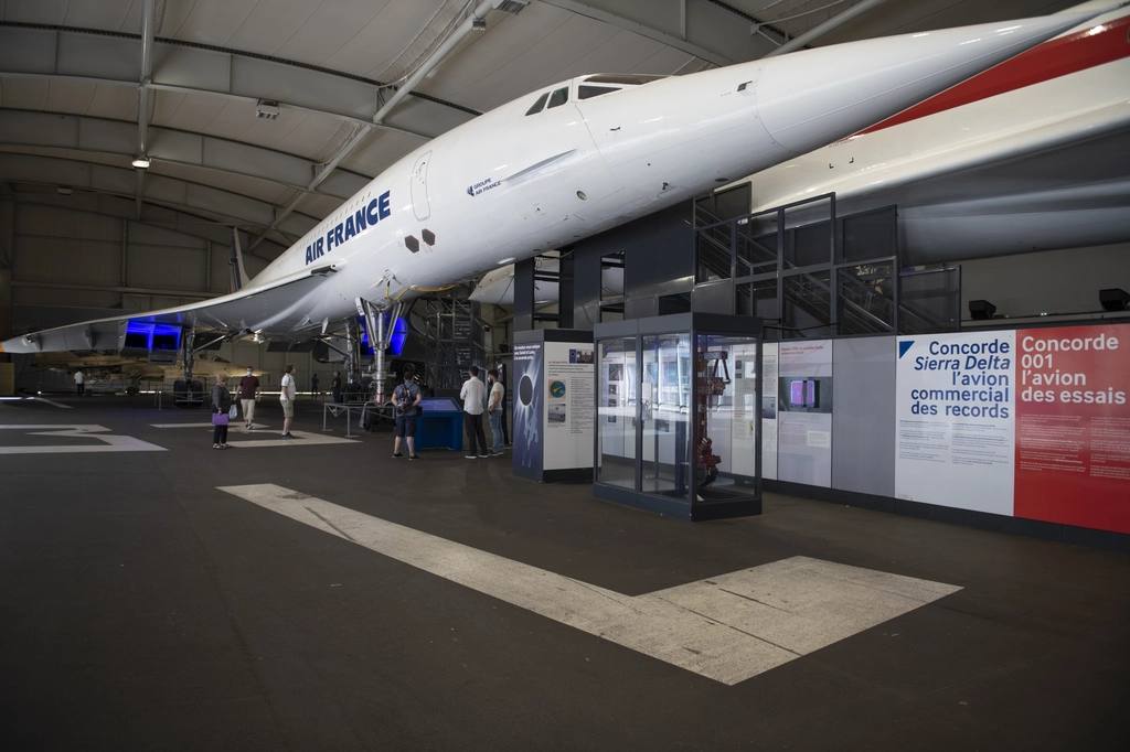 巴黎航空博物館的協和式客機
