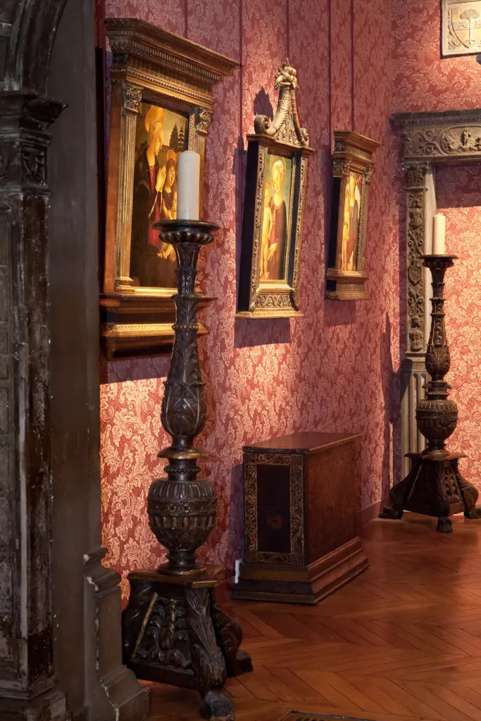 雅克馬爾-安德烈博物館的展廳藝術品收藏