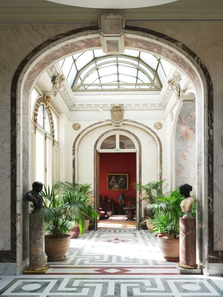 雅克馬爾-安德烈博物館的展廳中庭