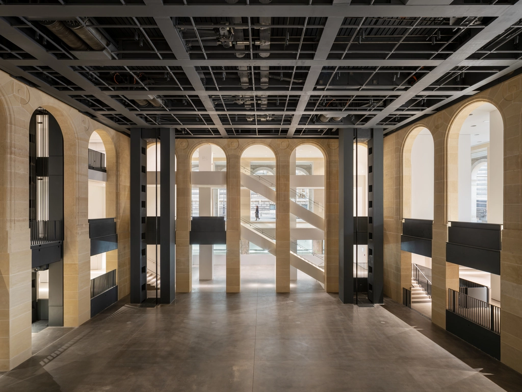 La Fondation Cartier 新址內部建築結構