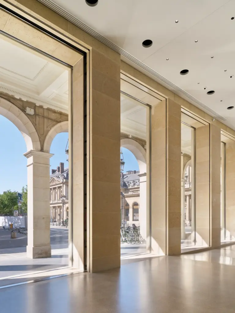 La Fondation Cartier 新址內部建築結構