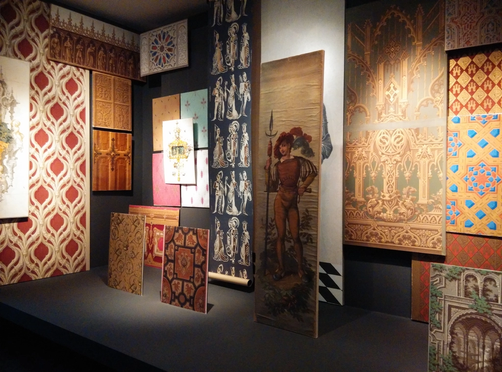 巴黎裝飾藝術博物館 (Musée des Arts Décoratifs, MAD) 的裝飾壁紙藝術展