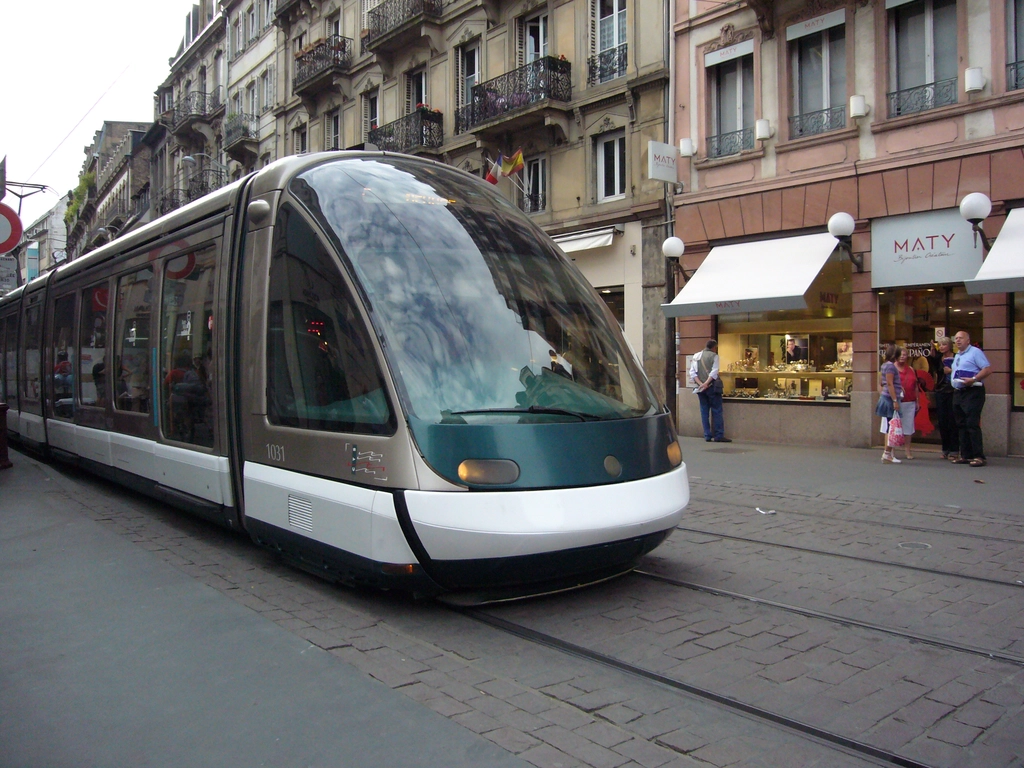 史特拉斯堡的輕軌電車
