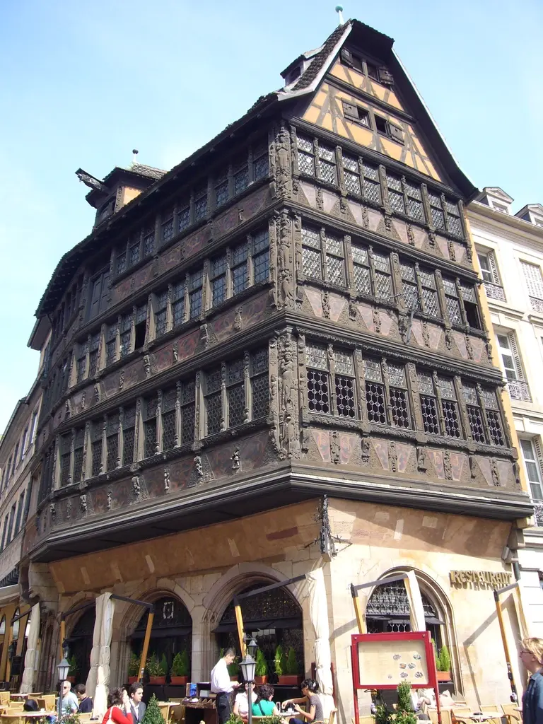 史特拉斯堡的古木製樓房