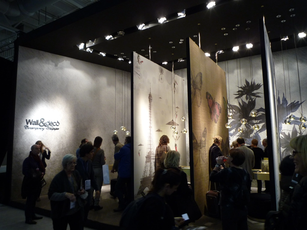 巴黎家飾展展場攤位