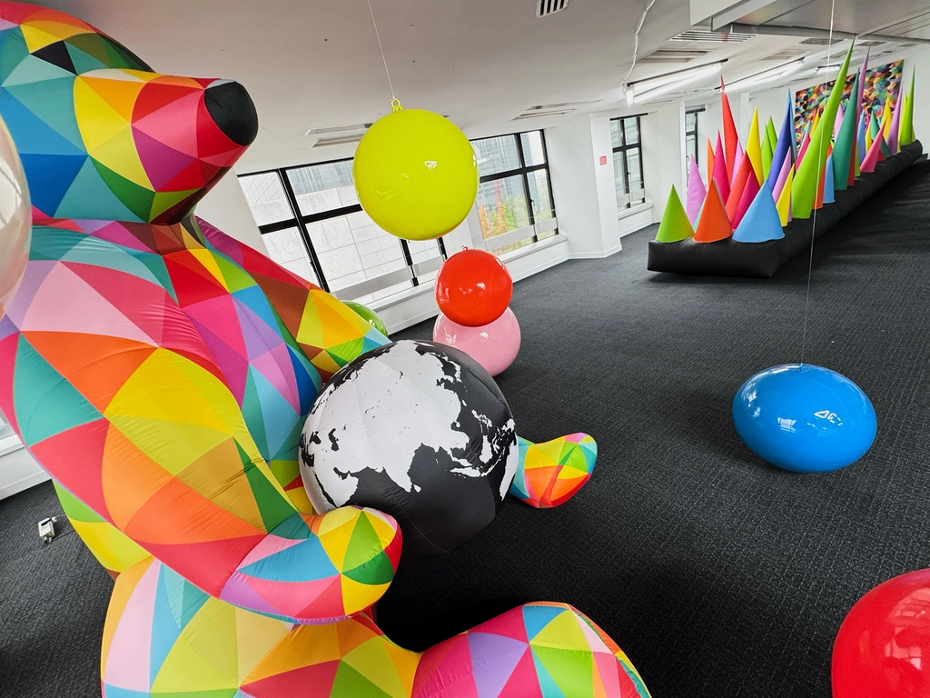 Zoo Art Show 展區的沉浸式空間