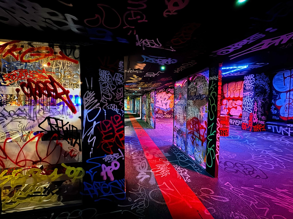 Zoo Art Show 展區的沉浸式空間