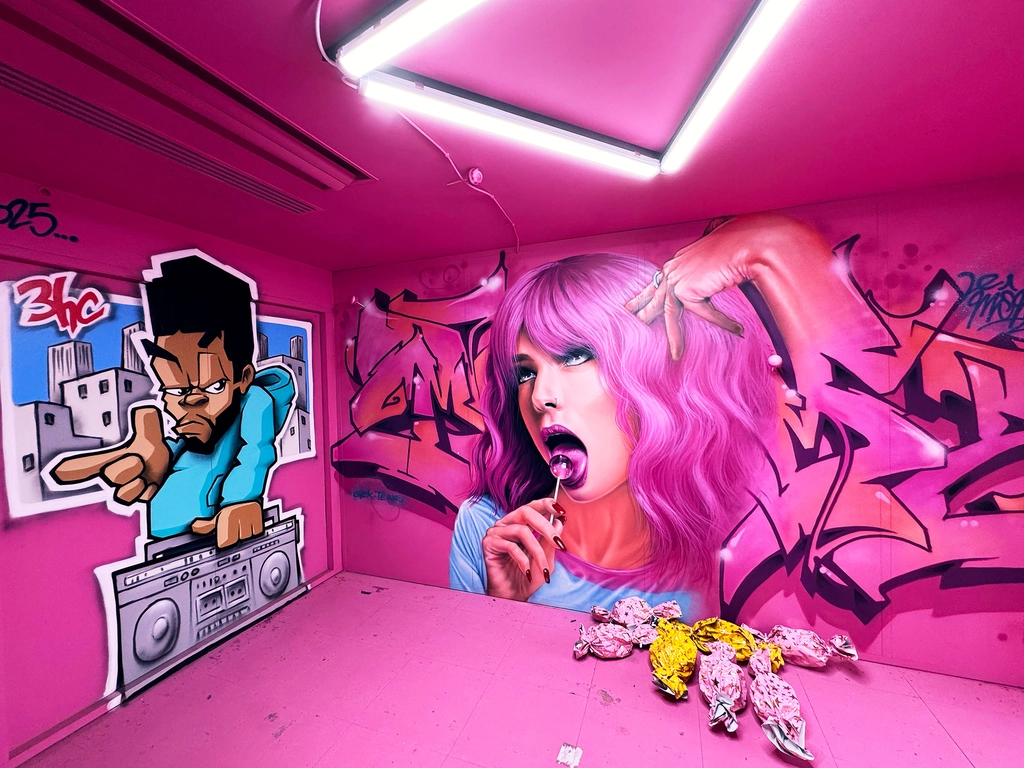 Zoo Art Show 展區的沉浸式空間