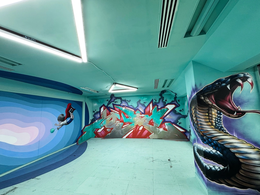 Zoo Art Show 展區的沉浸式空間