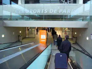 巴黎戴高樂機場的機場電車 CDGVAL