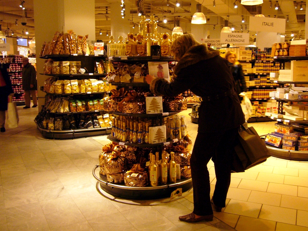 Le Bon Marché 樂蓬馬歇百貨的美食館