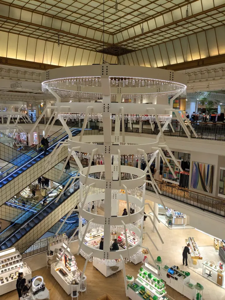 Le Bon Marché 樂蓬馬歇百貨的中庭