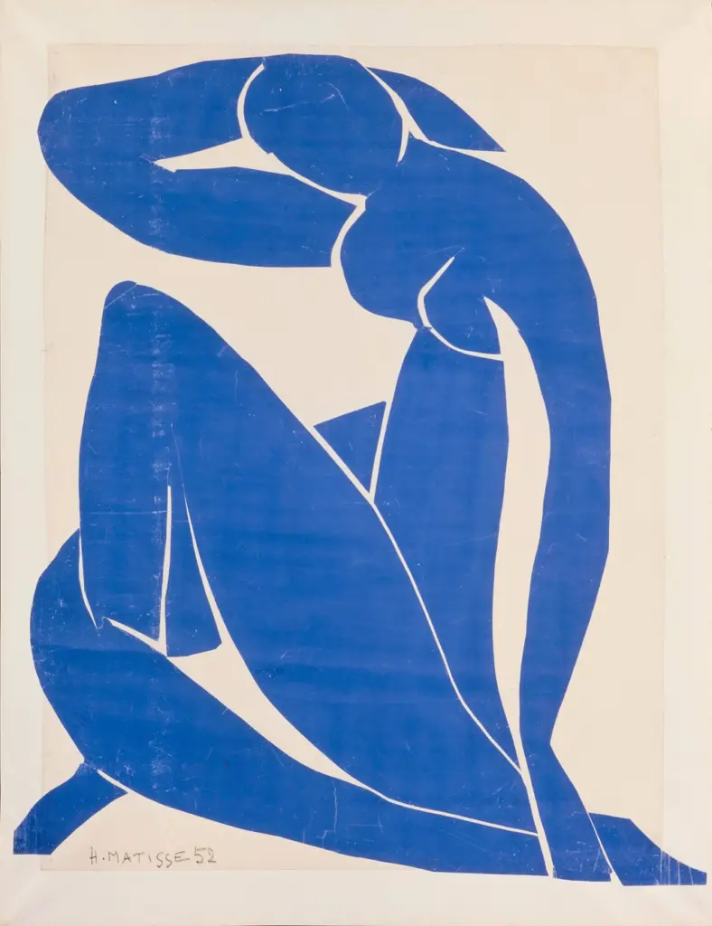 Henri Matisse 生涯最後 13 年的創作，最著名的「剪紙」作品