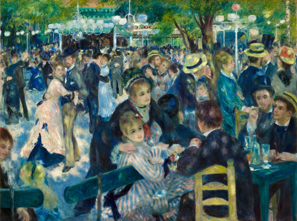 奧賽美術館（Musée d'Orsay）的 Renoir 展覽作品