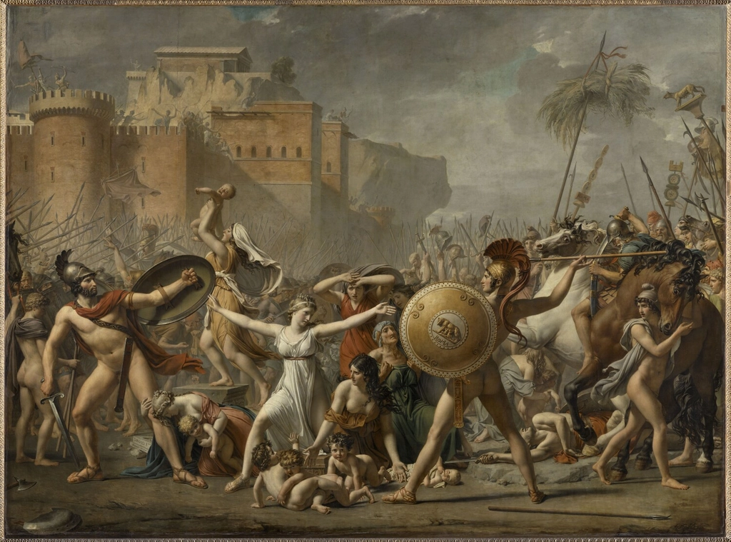 Jacques-Louis David 逝世 200 週年舉辦的特展作品