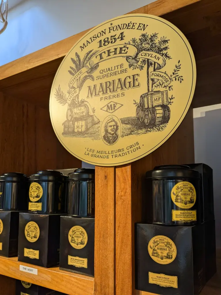 Le Grand Comptoir 家飾店裡的瑪黑兄弟茶