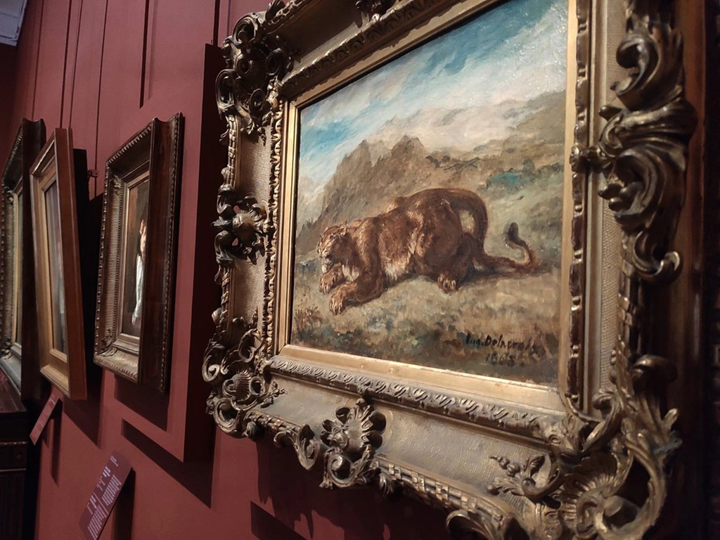 德拉克羅瓦美術館的畫作收藏