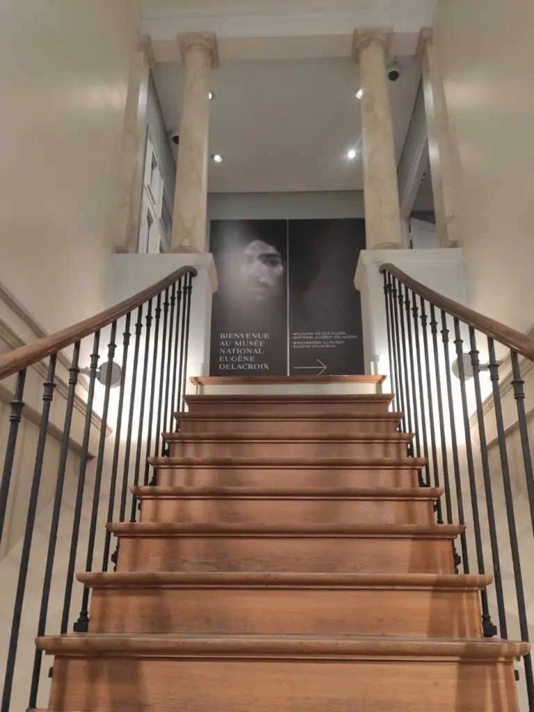 德拉克羅瓦美術館內的樓梯