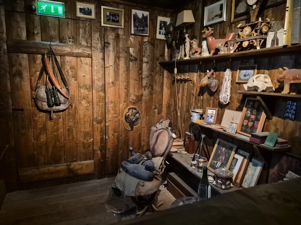 巴黎狩獵自然博物館的狩獵小屋